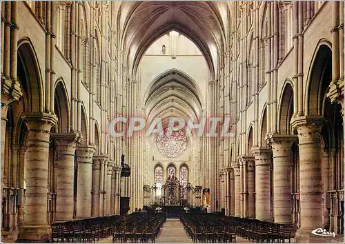 Cartes postales moderne Laon Interieur de la Cathedrale