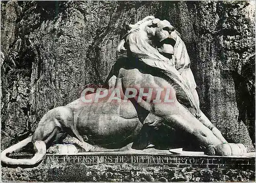 Cartes postales moderne Belfort Le Lion Symbole de la Resistance Heroique de Belfort (1870 1871)