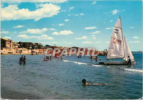 Cartes postales moderne Carnon Plage (Herault) La Plage Bateau