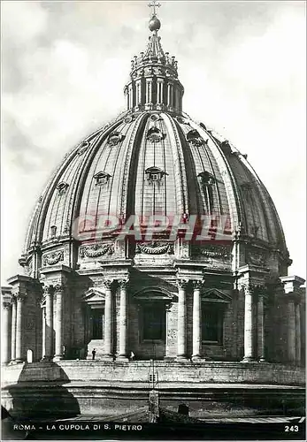 Cartes postales moderne Roma La Cupola Di S Pietro