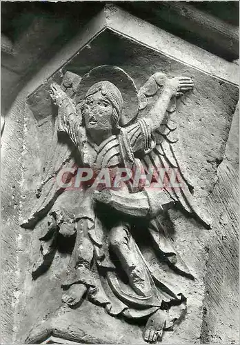 Cartes postales moderne Vezelay (Yonne) La Basilique de la Madeleine (XIe et XIIe s) Les Chapitaux l'Ange de la Nativite