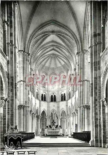 Cartes postales moderne Vezelay (Yonne) La Basilique de la Madeleine (XIe et XIIe s) Le Choeur