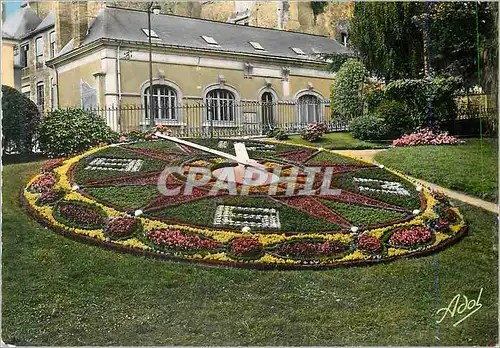 Cartes postales moderne Le Mans L'Horloge Fleurie (Architecte Loullier Constructeur M P Touchet Horloger)