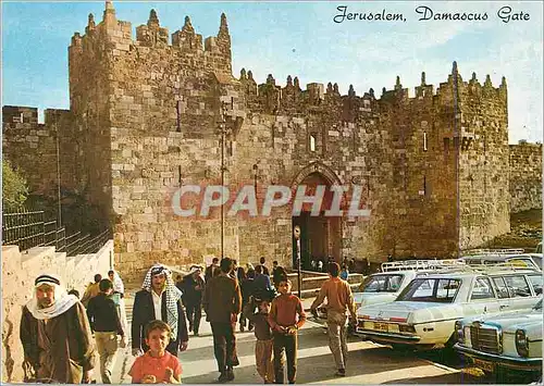 Cartes postales moderne Jerusalem La Porte de Damas