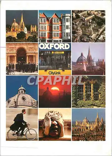 Cartes postales moderne Oxford Views Velo Cycle