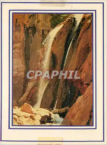 Cartes postales moderne Maroc Typique Cascade d'Ouzoud Region d'Azital