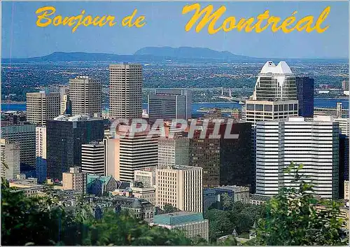 Cartes postales moderne Bonjour de Montreal