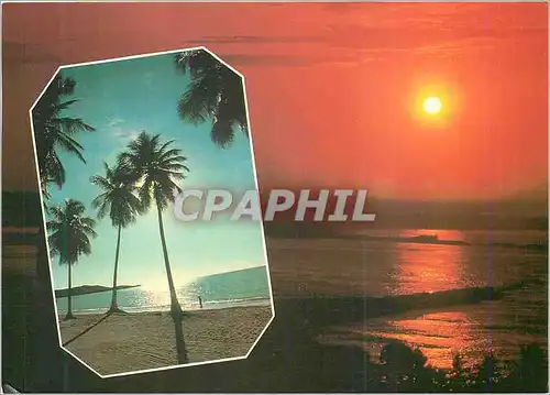 Cartes postales moderne Republica Dominicana Sunset