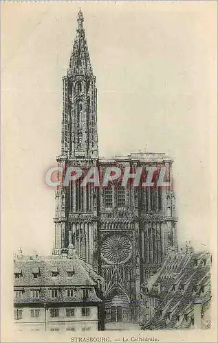 Cartes postales Strasbourg La Cathedrale