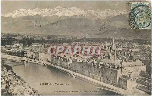 Cartes postales Grenoble Vue generale