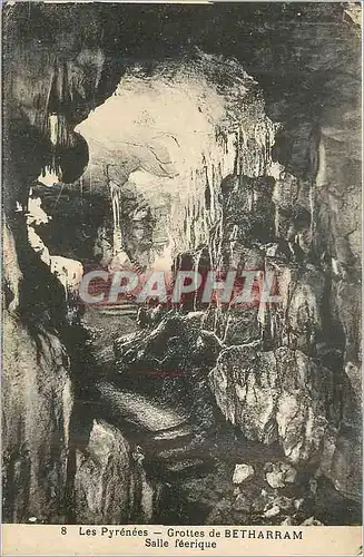 Cartes postales Les Pyrenees Grottes de Betharram Salle feerique