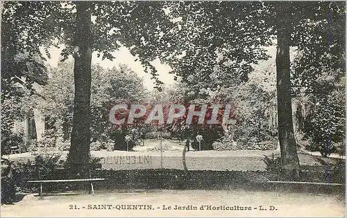 Cartes postales Saint Quentin Le Jardin d'Horticulture