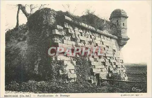 Cartes postales Brouage (Ch Inf) Fortifications de Brouage