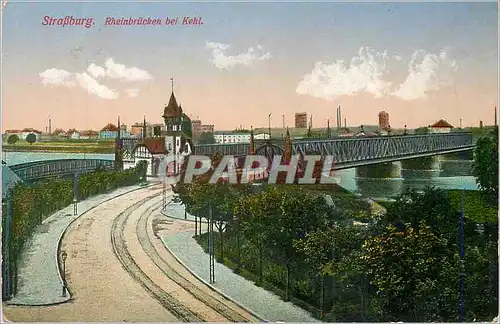 Cartes postales Strasbourg Rheinbrucken bel Kehi