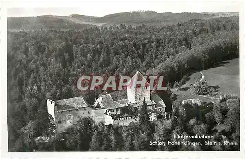 Cartes postales moderne Stein a Rhein Fliegeraufnahme Schlofs Honenklingen