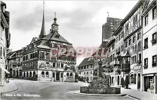 Cartes postales moderne Stein a Rhein Rathausplatz