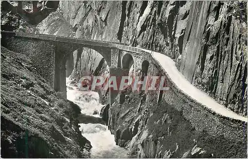 Cartes postales moderne Suisse Le Pont du Diable Route du Gothard