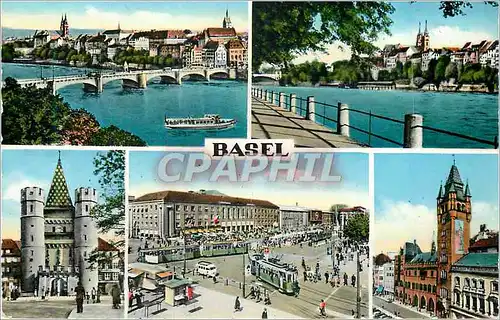 Cartes postales moderne Basel Tramway