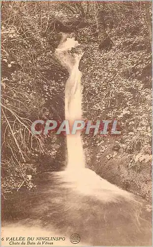 Cartes postales Vallee du Ninglinspo Chute du Bain de Venus