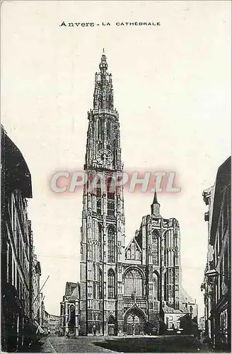 Cartes postales Anvers la Cathedrale