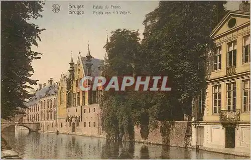 Cartes postales Bruges Palais du Franc