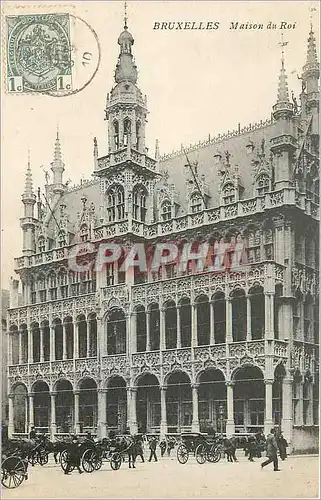 Cartes postales Bruxelles Maison du Roi