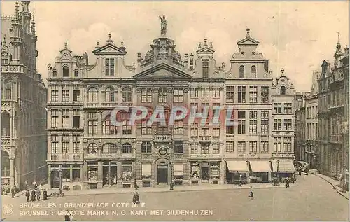 Cartes postales Bruxelles Grand'Place Cote