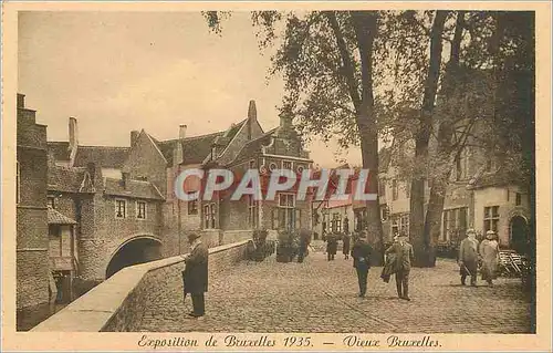 Cartes postales Vieux Bruxelles Exposition de Bruxelles 1935