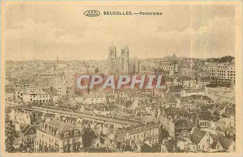 Cartes postales Bruxelles Panorama