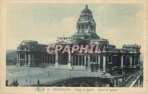 Cartes postales Bruxelles Palais de Justice