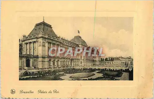 Cartes postales Bruxelles Palais du Roi