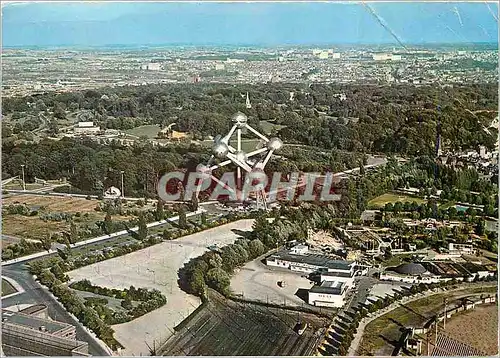 Cartes postales moderne Bruxelles Panorama avec le Heysel Atomium