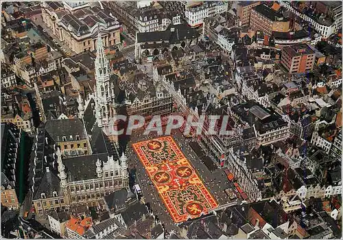 Cartes postales moderne Bruxelles Grand Place Tapis des Fleurs