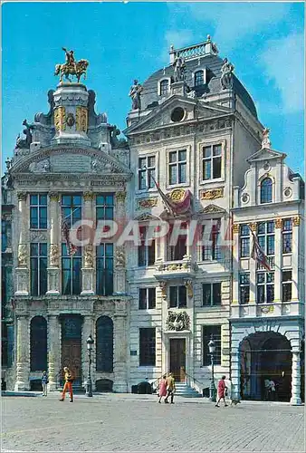 Cartes postales moderne Bruxelles Grand Place L'Etoile Le Cygne l'Arbre d'Or