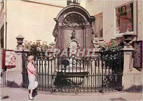 Cartes postales moderne Bruxelles Manneken Pis