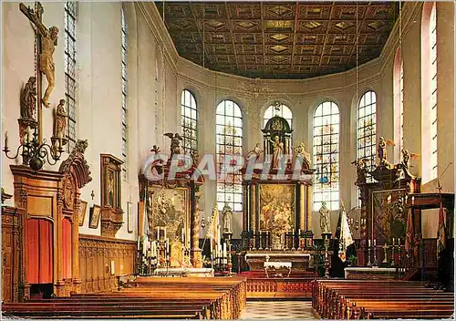 Cartes postales moderne Dinant Eglise de Foy Notre Dame Premiere Moitie du XVIIe Siecle Choeur de l'Eglise et son Celebr