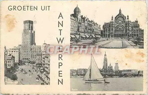 Cartes postales moderne Antwerpen