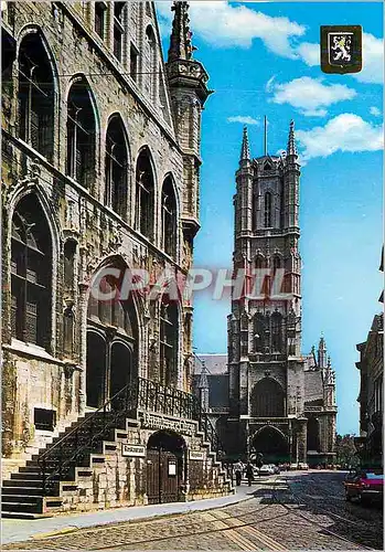Cartes postales moderne Gent Cathedrale St Baaf