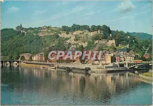 Cartes postales moderne Namur la Meuse et la Citadelle