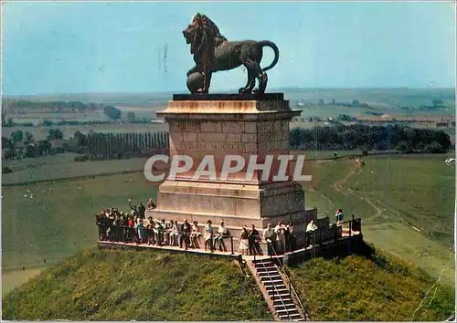 Cartes postales moderne Le Lion de Waterloo Vue Aerienne Militaria Waterloo