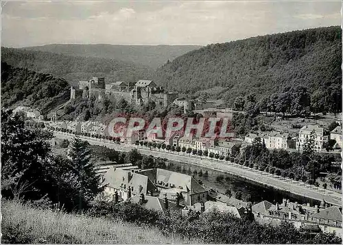 Cartes postales moderne Bouillon Vue prise du Calvaire Patisserie A Georges PLace St Arnould Bouillon