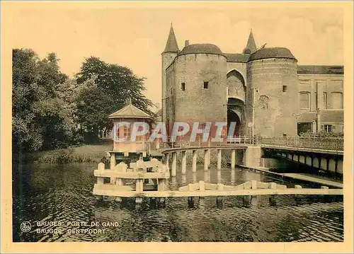 Cartes postales moderne Bruges Porte de Gand