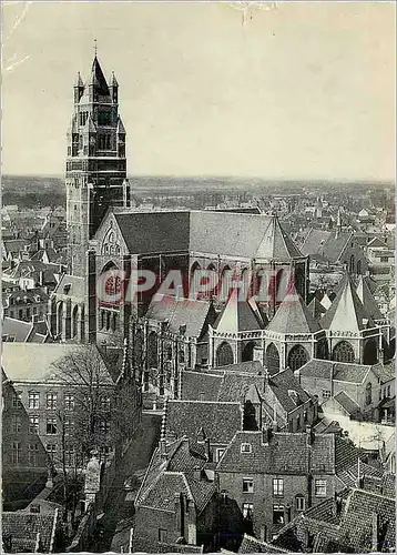 Cartes postales moderne Bruges Cathedrale St Sauveur