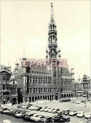 Cartes postales moderne Bruxelles Hotel de Ville Automobile