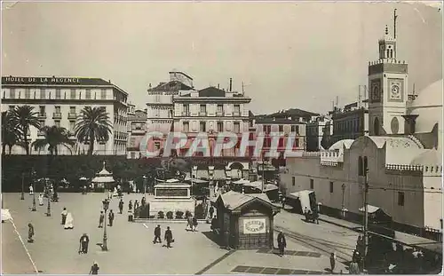 Cartes postales moderne Alger Place du Gouvernement