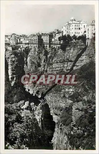 Cartes postales moderne Constantine le Rhummel et la Passerelle Peregeux