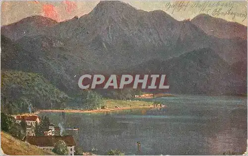 Cartes postales Kochelsee mit Herzogstand