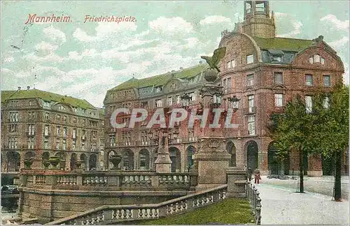 Cartes postales Mannheim Friedrichsplatz