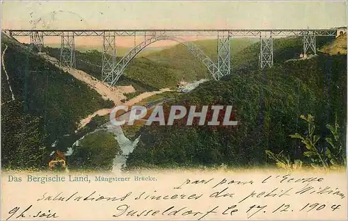 Cartes postales Das Bergische Land Mungstener Brucke