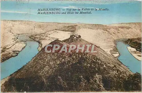 Cartes postales Marienburg Vue sur la Vallee de la Moselle